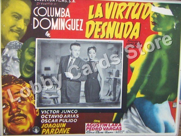 COLUMBA DOMINGUEZ/LA VIRTUD DESNUDA